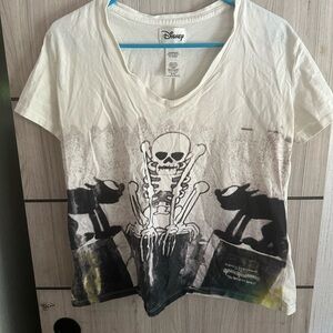 Disney White Graphic Tee